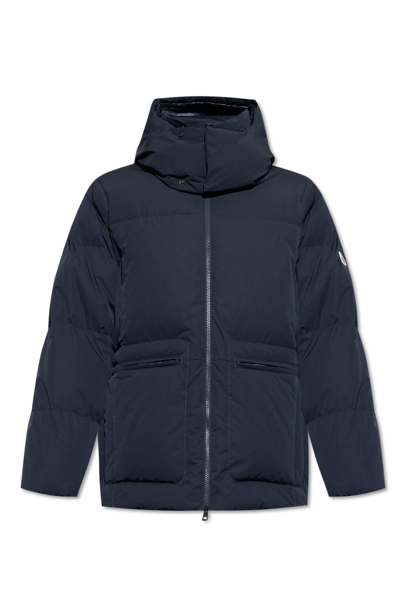 希少 MONCLER MONTCLAR Navy サイズ:2 Moncler Navy Ocre Jacket Short Parka Size 1 | eBay